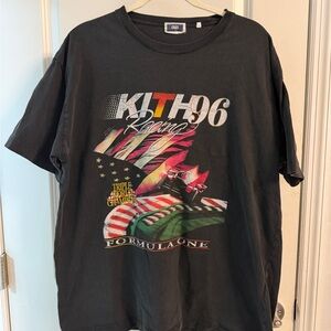 Kith Black Crewneck Short Sleeve Tee